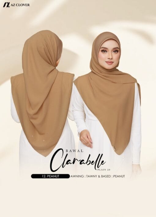 BAWAL CLARABELLE PLAIN B50 - 12 PEANUT - Image 2