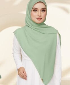 BAWAL CLARABELLE PLAIN B50 - 19 SAGE GREEN