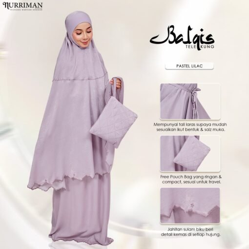 BALQIS 03 PASTEL LILAC - Image 2