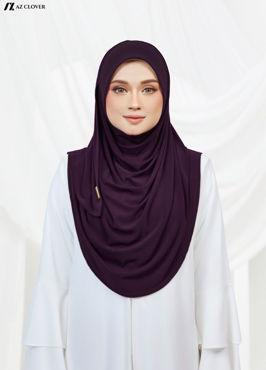 AMMARA PLAIN 08 DARK PURPLE