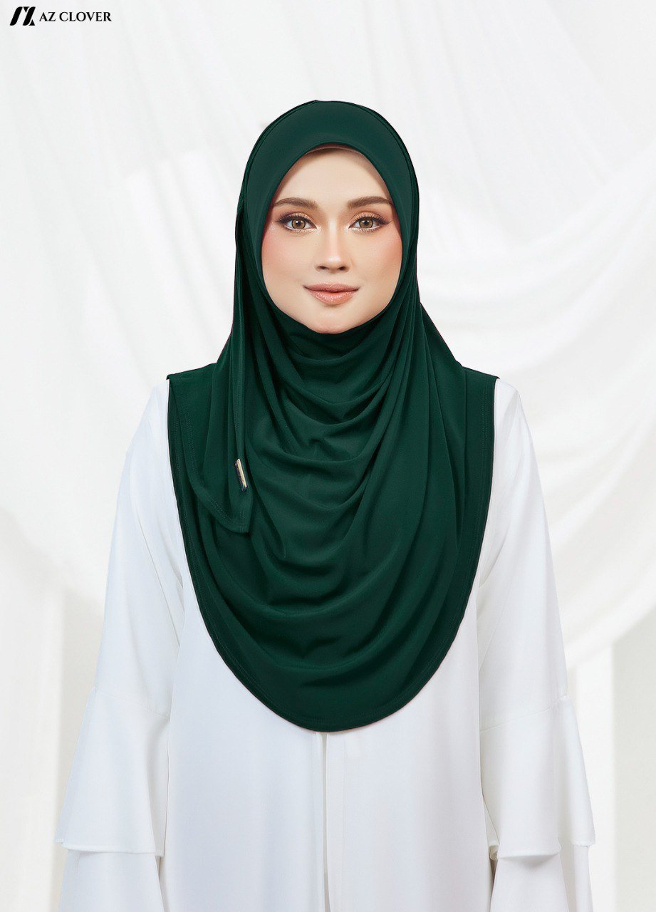 AMMARA PLAIN 11 EMERALD GREEN