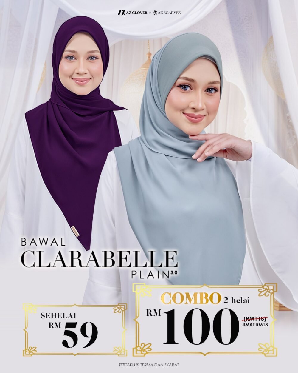 BAWAL CLARABELLE PLAIN 3.0