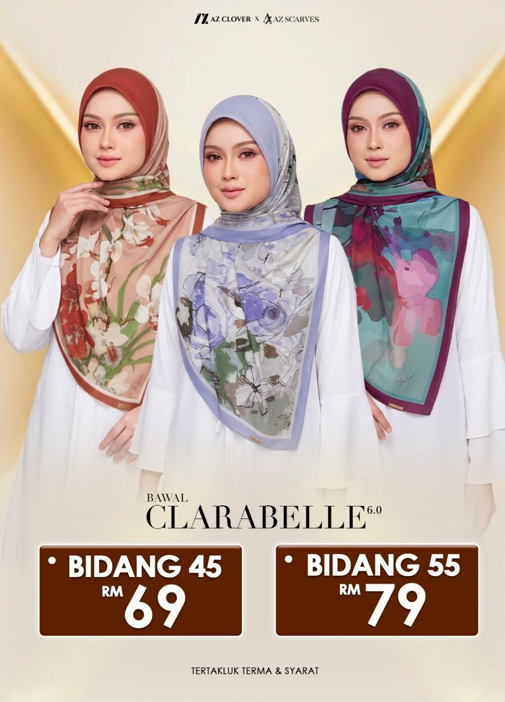 BAWAL CLARABELLE PRINTED 6.0