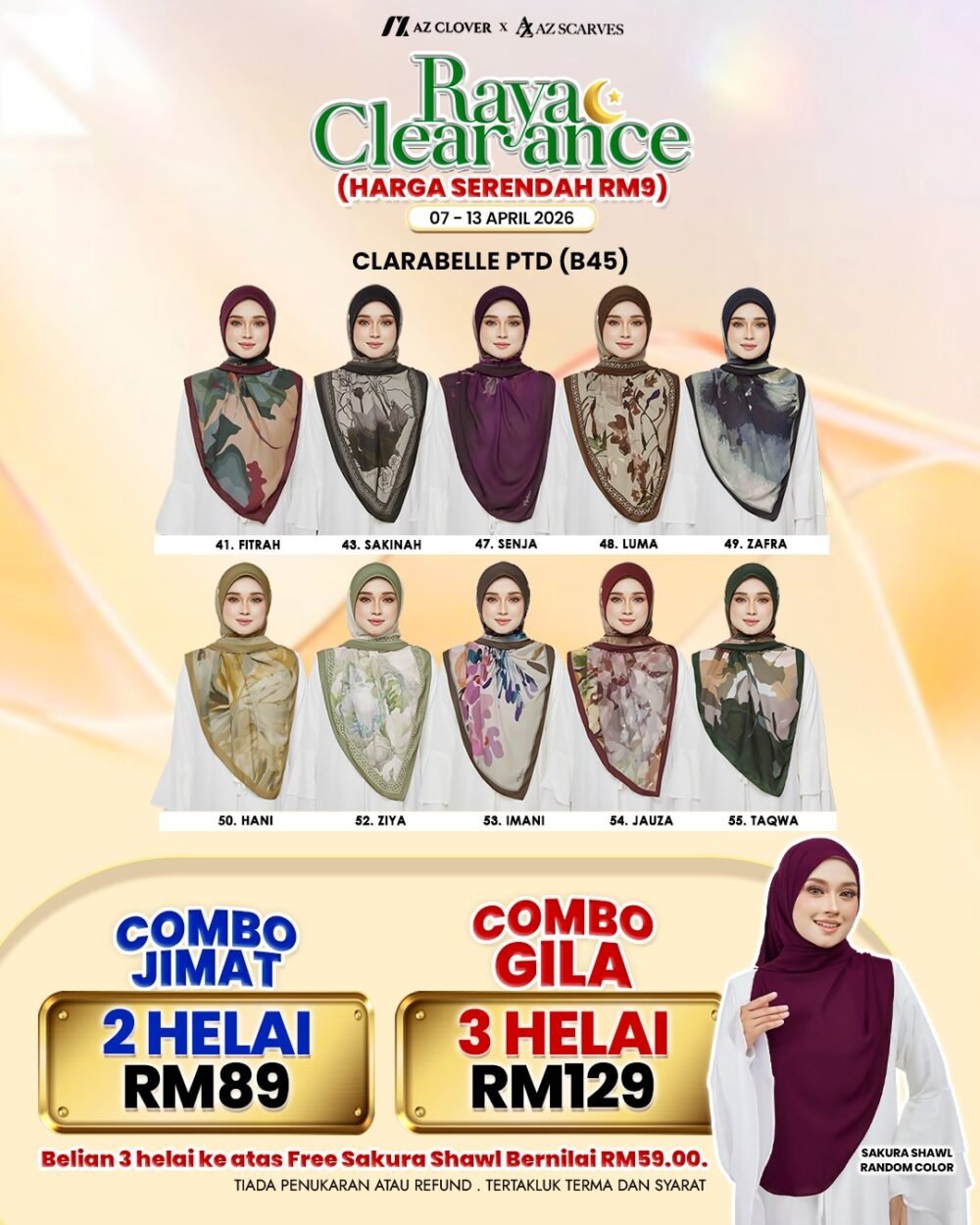 BAWAL CLARABELLE 5.0