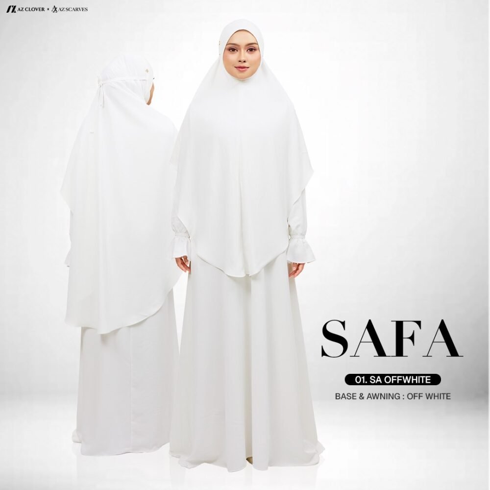 JILBAB 01 SA OFFWHITE