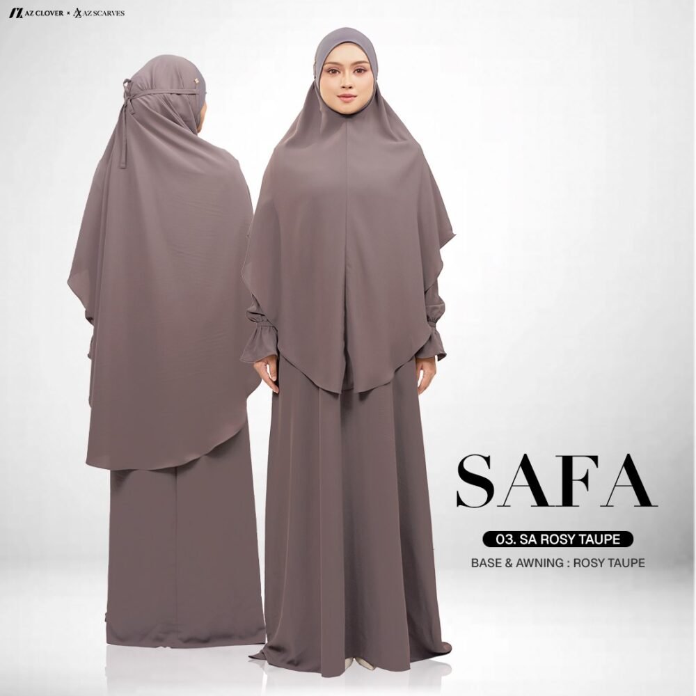 JILBAB 03 SA ROSY TAUPE