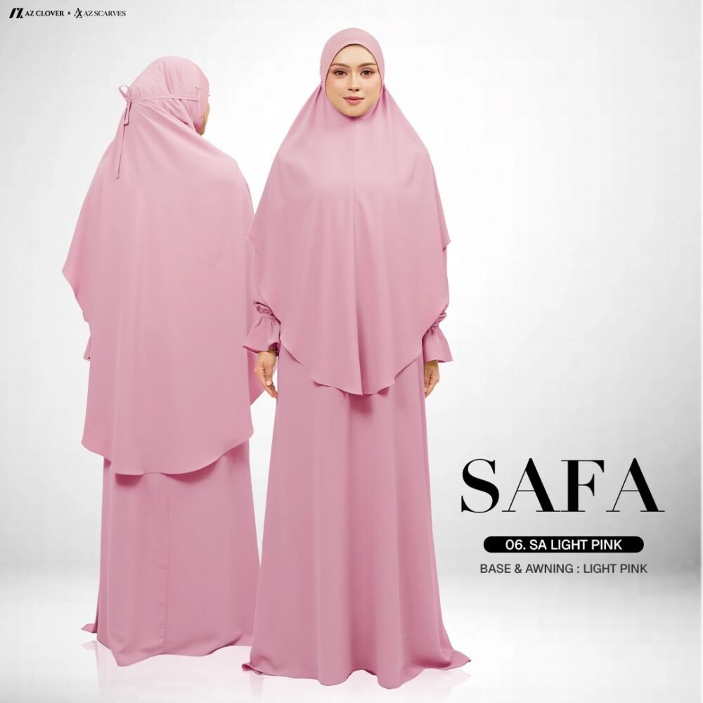 JILBAB 06 SA LIGHT PINK