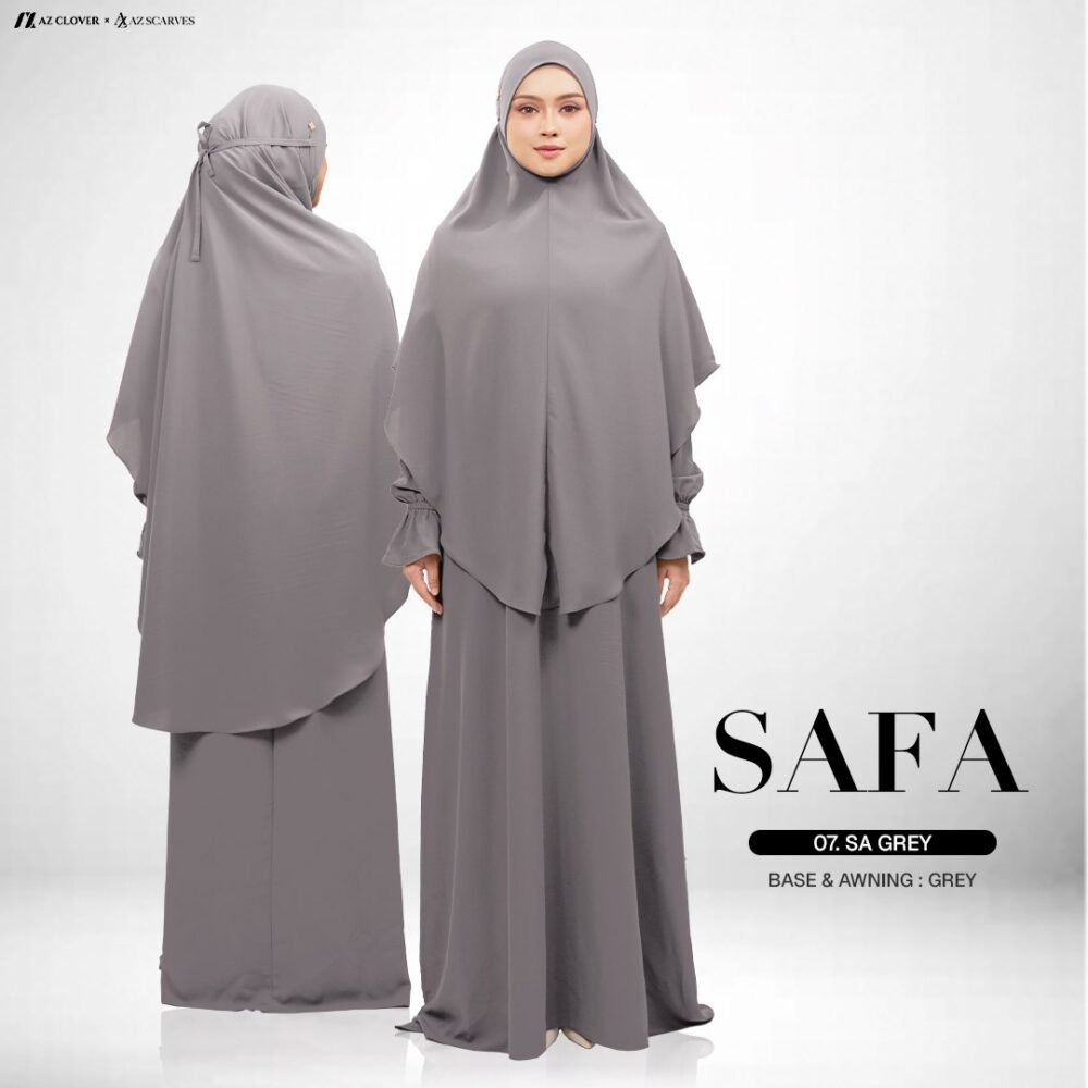 JILBAB 07 SA GREY