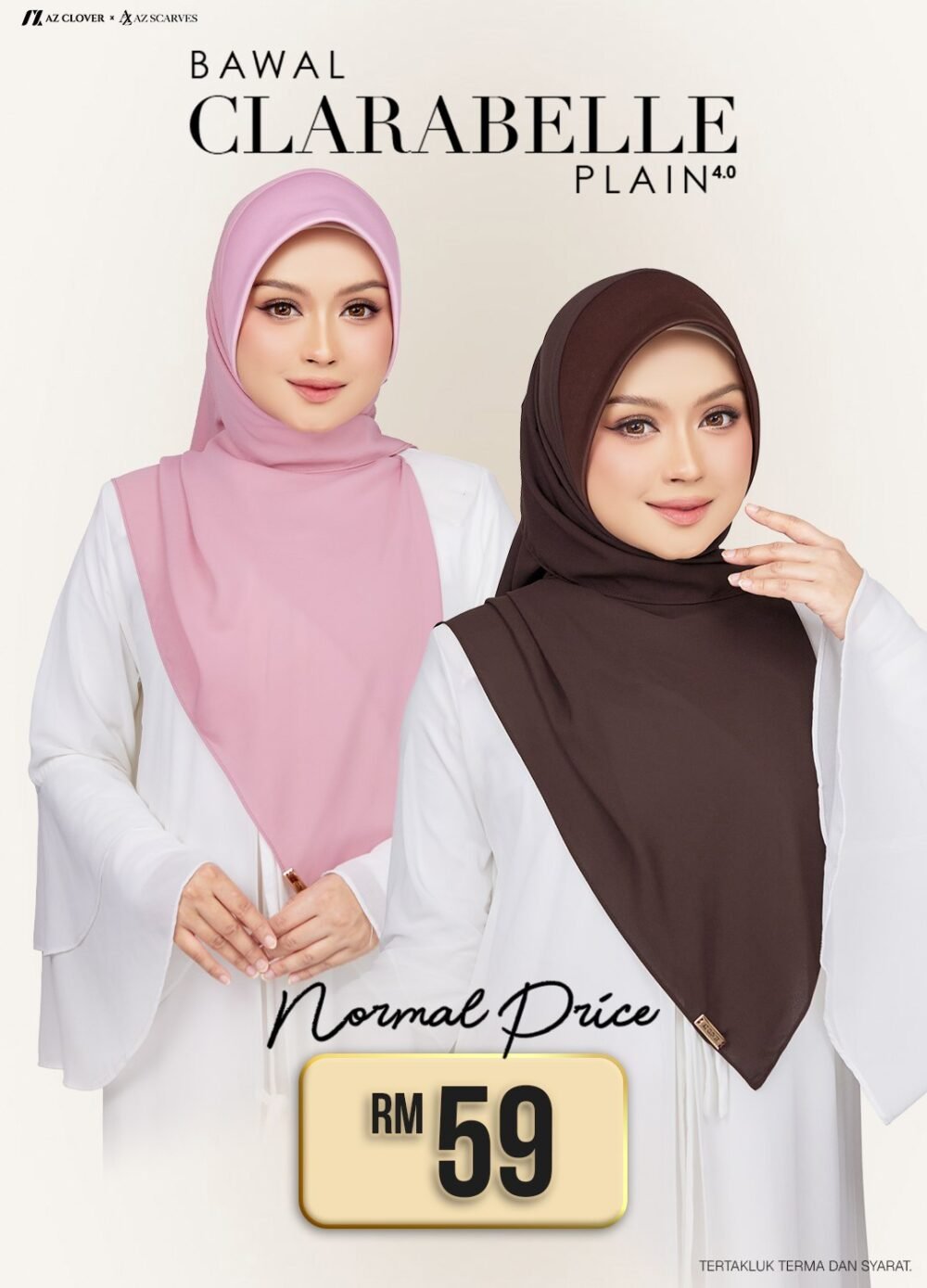 BAWAL CLARABELLE PLAIN 4.0
